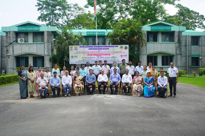 যোৰহাটৰ বৰ্ষাৰণ্য গৱেষণা প্ৰতিষ্ঠানত দুদিনীয়া কাৰ্যসূচীৰে পঞ্চম আঞ্চলিক গৱেষণা সন্মিলন