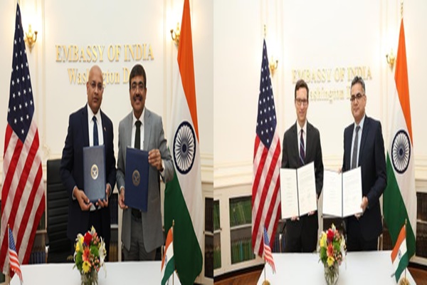 بھارت اور امریکہ نے سامان اور خدمات کی یقینی فراہمی کا سمجھوتہ کیا