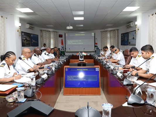नौसेना स्‍तर पर सहयोग को और मजबूत करने के उद्देश्‍य से नई दिल्‍ली में  भारत- दक्षिण अफ्रीका नौसेना अधिकारियों की बैठक   