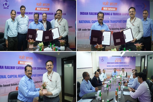 नमो भारत ट्रेन तथा अन्य रेलगाड़ियों में यात्रियों के लिए ‘वन इंडिया-वन टिकट’ की पहल शुरू करेगा आईआरसीटीसी