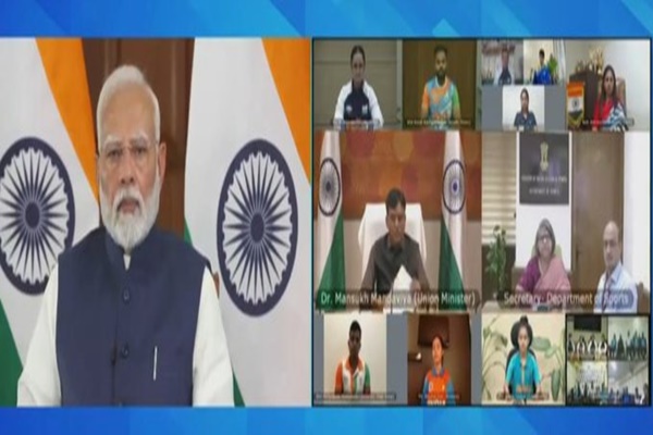 PM Modi interacts with Indian contingent of Paris Paralympics