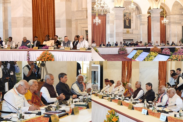 राष्ट्रपति भवन में संपन्न हुए राज्यपालों के दो दिवसीय सम्मेलन में राष्ट्रपति द्रौपदी मुर्मु ने की राज्यपालों की प्रशंसा