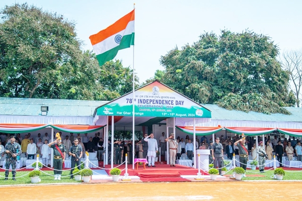 Manipur Celebrates 78th Independence Day with Flag Hoisting by CM N Biren Singh