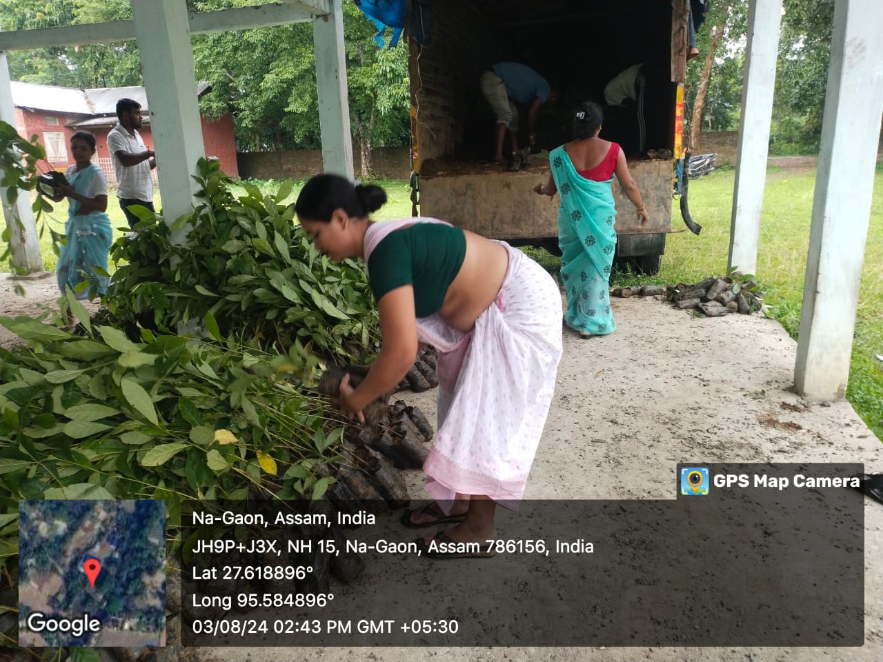 অমৃত বৃক্ষ আন্দোলনৰ দ্বিতীয় পৰ্যায়ৰ অধীনত তিনিচুকীয়াত গছপুলি ৰোপণ আৰু বিতৰণ কাৰ্যসূচী