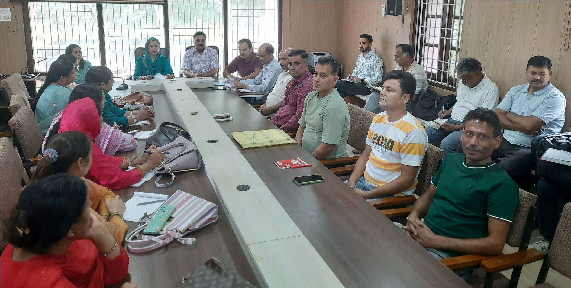 खंड विकास समिति चौंतड़ा की त्रैमासिक बैठक आयोजित, विभिन्न मदों पर हुई चर्चा