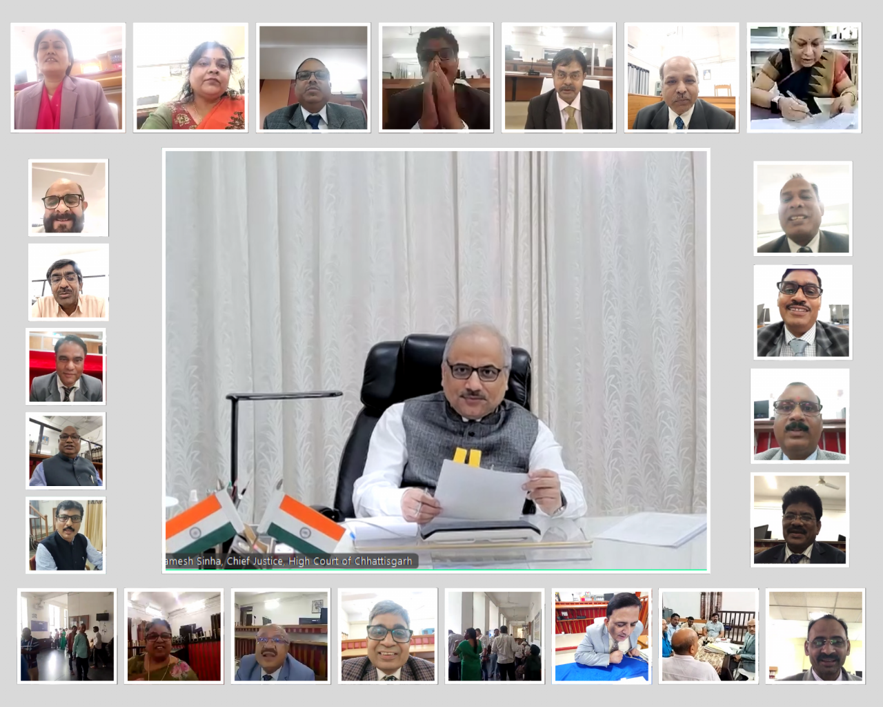 छत्तीसगढ़ के सभी जिला और सत्र न्यायालयों में राष्ट्रीय लोक अदालत का आयोजन किया गया