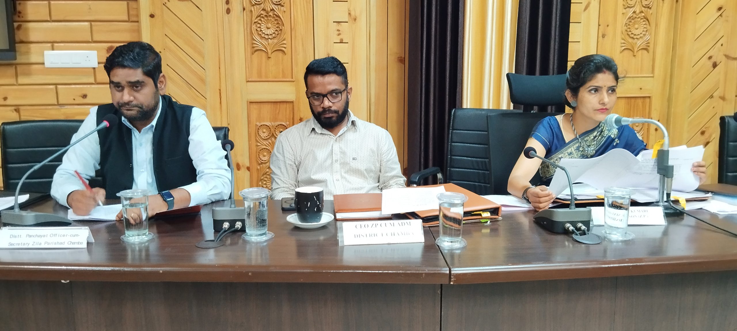 जिला परिषद चंबा की त्रैमासिक बैठक आयोजित, नीलम कुमारी ने की अध्यक्षता