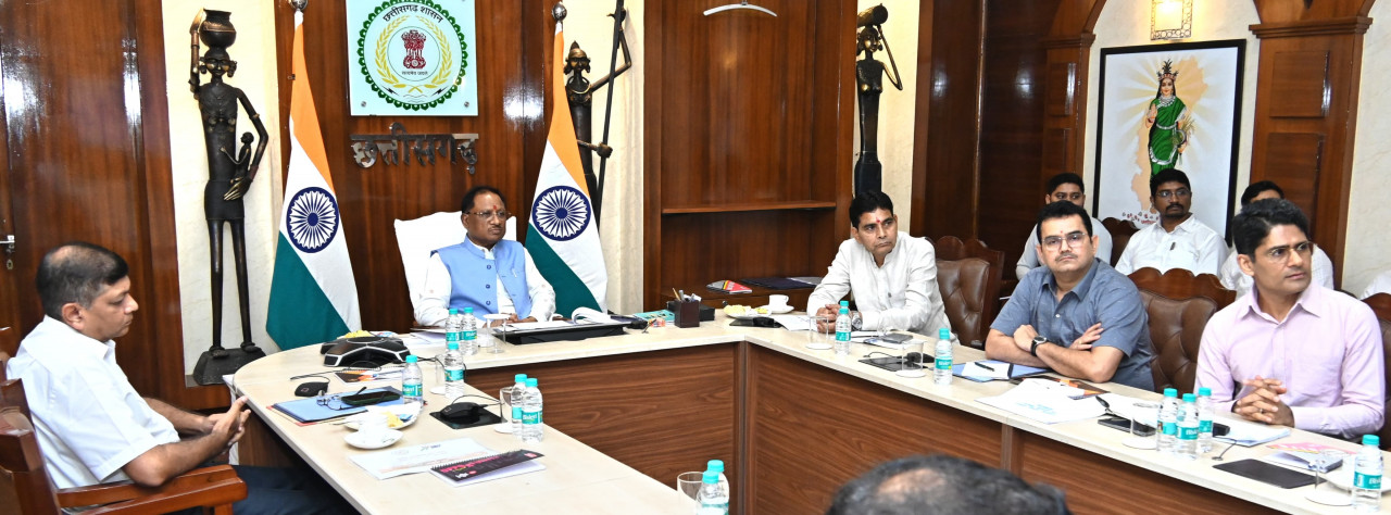 छत्तीसगढ़ के मुख्यमंत्री विष्णुदेव साय ने खेल और युवा कल्याण विभाग के कार्यों की समीक्षा बैठक ली