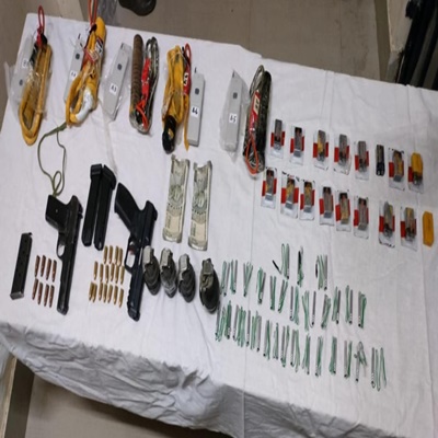 J&K police arrest six terrorist associates; recover huge cache of explosives