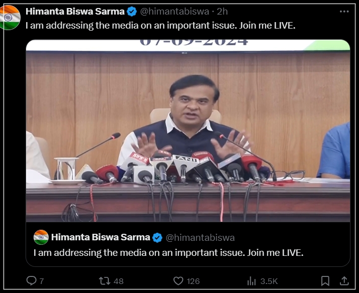 আইন-শৃংখলা পৰিস্থিতি উন্নতৰ দিশত আৰক্ষী আৰু জনসাধাৰণৰ মাজত পাৰস্পৰিক সহযোগিতাৰে থানা পৰ্যায়ৰ নাগৰিক সমিতিসমূহ গঠন কৰা হৈছেঃ মুখ্যমন্ত্ৰী
