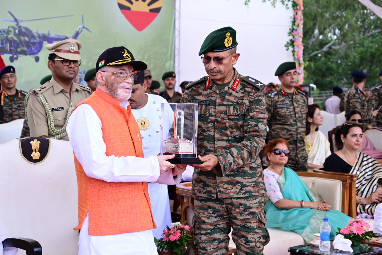 राज्यपाल संतोष कुमार गंगवार ने किया भारतीय सेना के पूर्वी कमान द्वारा आयोजित तीन दिवसीय सशक्त सेना-समृद्ध भारत प्रदर्शनी का उदघाटन