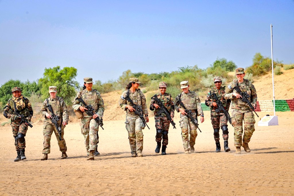 Indian Army: women soldiers from India and US are playing pivotal roles in Yudh Abhyas 2024 exercise