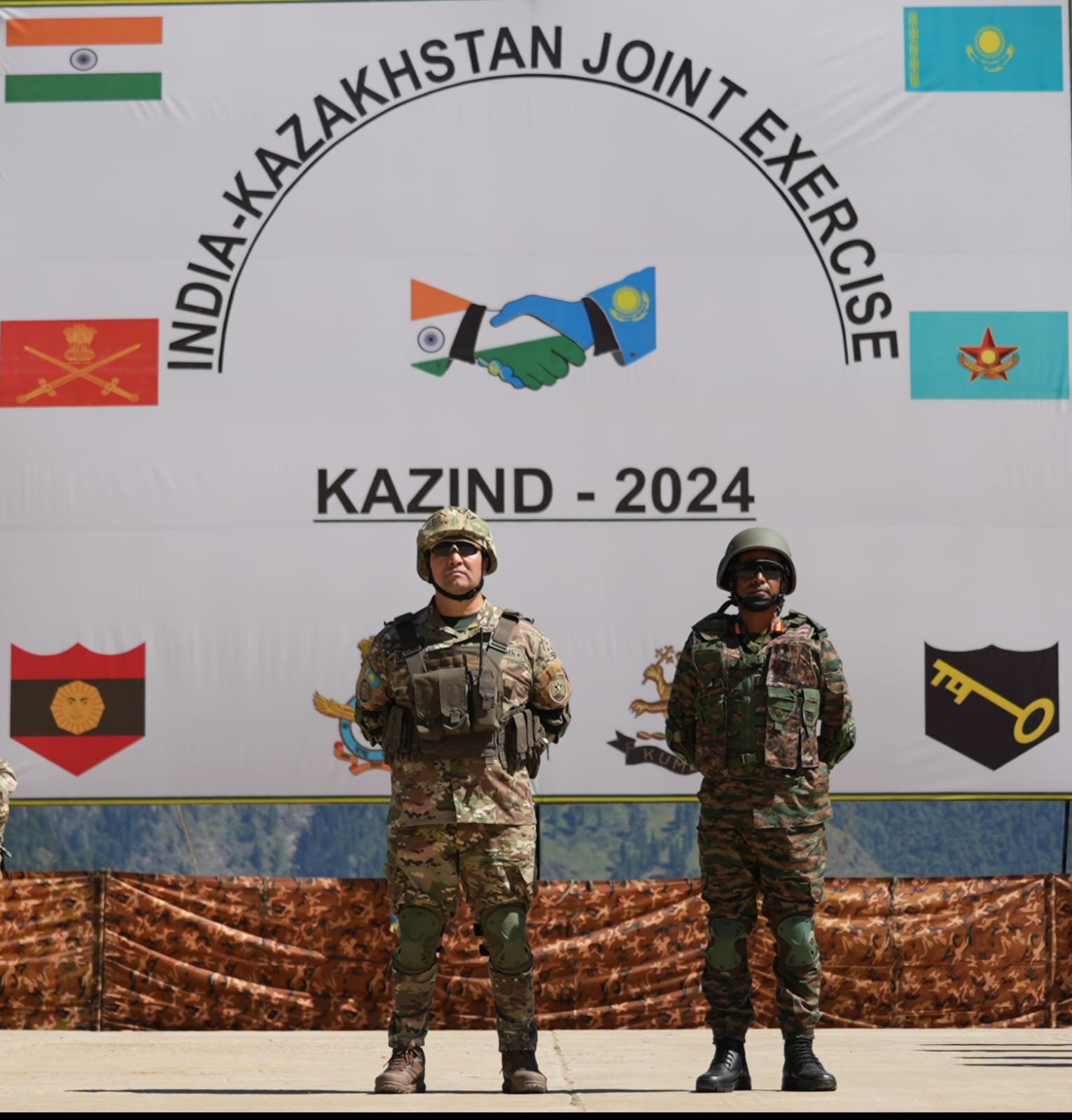 उत्तराखंड – चमोली जिले के औली में भारत-कजाकिस्तान काजिन्द- 2024 सैन्य अभ्यास शुरू