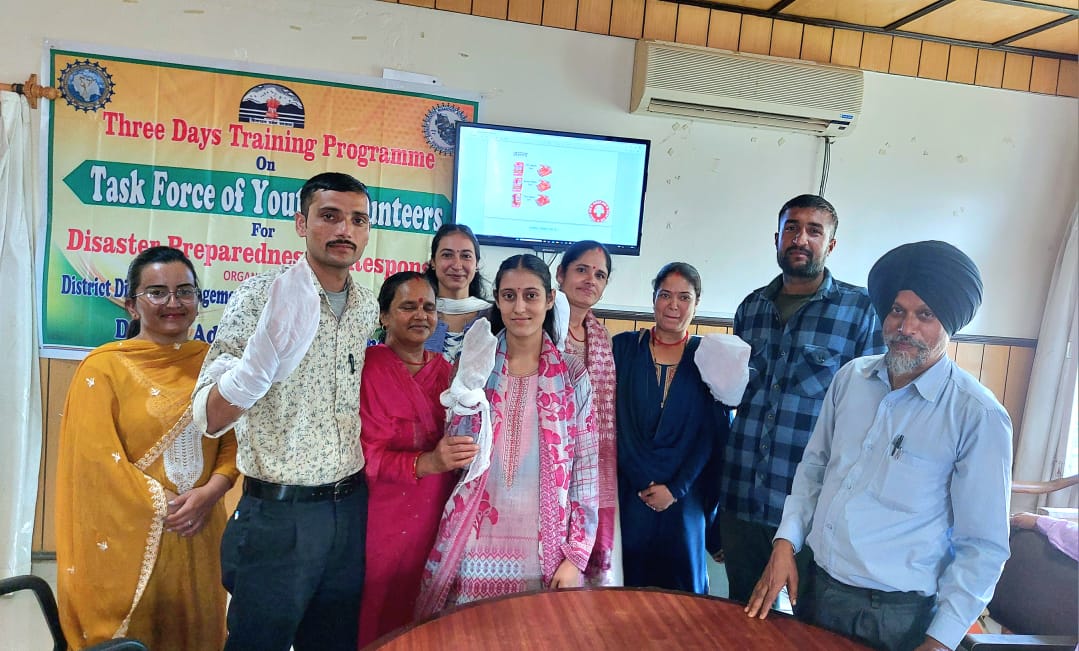 करसोग में आपदा जोखिम न्यूनीकरण व जागरूकता संबंधी तीन दिवसीय कार्यशाला शुरू