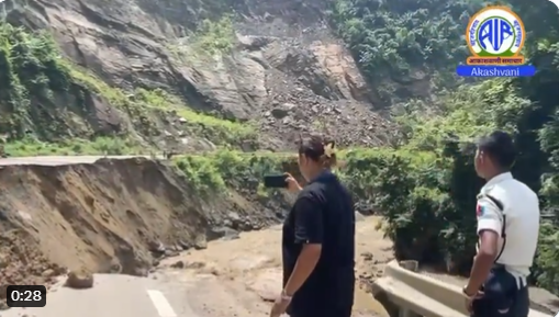 Nagaland: Mudslides and landslides hit NH-29; CM took stock of disaster