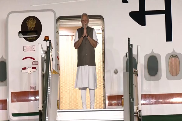 Prime Minister Narendra Modi arrives in New Delhi after concluding three-day successful visit to the United States