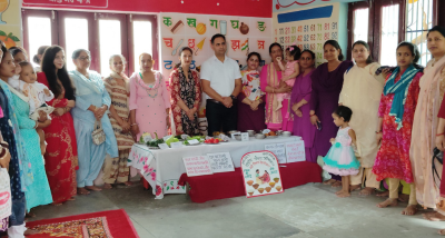 हमीरपुर के वार्ड नंबर 4 में पोषण माह के दौरान ‘पोषण चौपाल’ लगाई गई