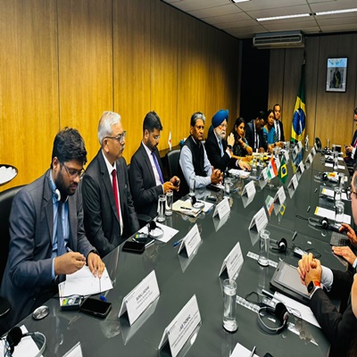 India and Brazil reiterate to collaborate on production and use of Sustainable Aviation Fuels and enhance bilateral trade