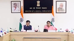 केंद्रीय मंत्री मनसुख मांडविया ने नियोक्ता संगठनों के प्रतिनिधियों के साथ बैठक की 