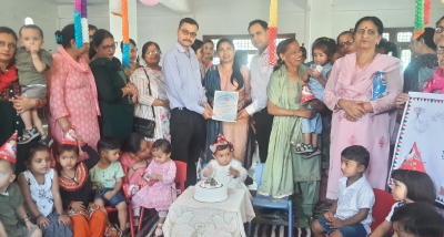 हमीरपुर में पोषण माह के तहत खंड स्तरीय जागरुकता शिविर का आयोजन किया गया