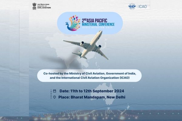 شہری ہوا بازی کے بارے میں دوسری ایشیا بحرالکاہل وزارتی کانفرنس آج نئی دلّی میں شروع ہو رہی ہے