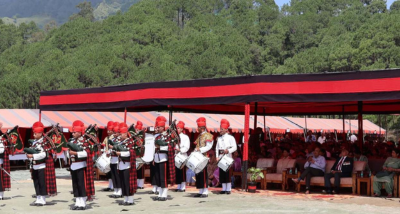 पूर्व सैनिकों, वीर नारियों और विधवाओं के लिए रैली आयोजित