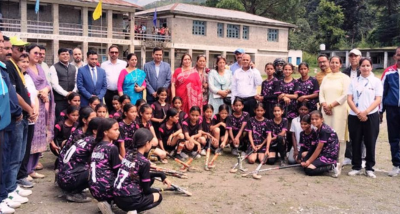 जिला स्तरीय अंडर 14 छात्र व छात्रा वर्ग की खेलकूद प्रतियोगिता राजकीय आदर्श वरिष्ठ माध्यमिक पाठशाला जुन्गा में शुरू हुई