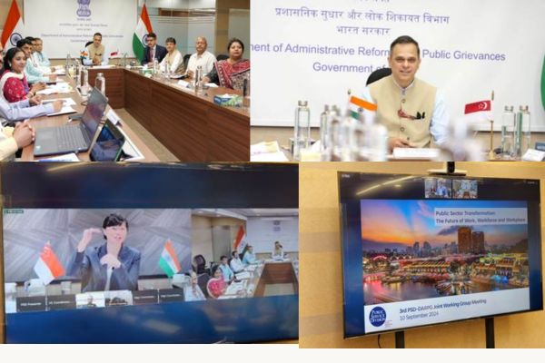 India-Singapore Joint Working Group on Personnel Management and Public Administration holds meeting