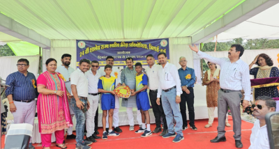 छत्तीसगढ़ : दुर्ग जिले के भिलाई विद्यालय सेक्टर-02 में राज्य स्तरीय शालेय क्रीडा प्रतियोगिता का आज समापन हो गया