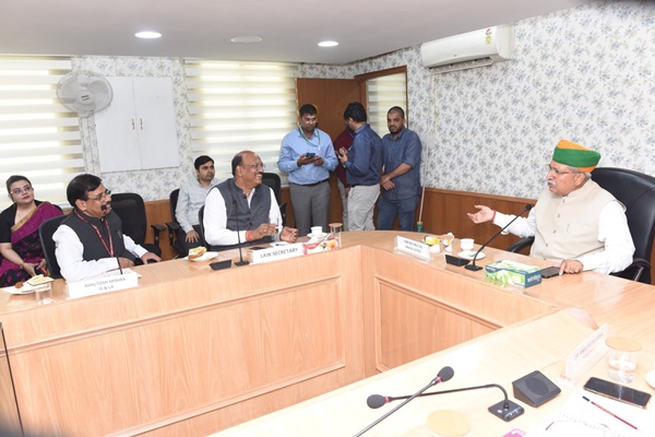 Union Minister Arjun Ram Meghwal launches Notary Portal