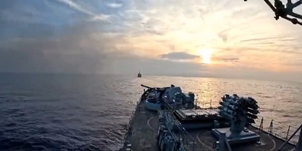 INS Tabar participates in 22nd Indo French VARUNA naval exercise in Mediterranean