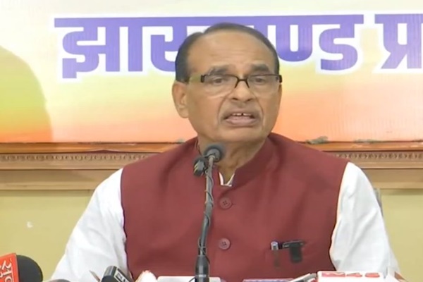 Jharkhand: Shivraj Singh Chouhan Urges Party Workers to Uproot Corrupt Hemant Soren Govt