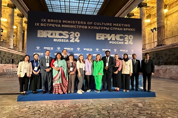 India reiterates need to recognise Culture as Standalone SDG at BRICS meet in St Petersburg, Russia