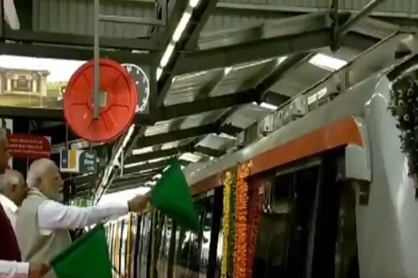 PM Modi flags off India’s first Namo Bharat Rapid Rail