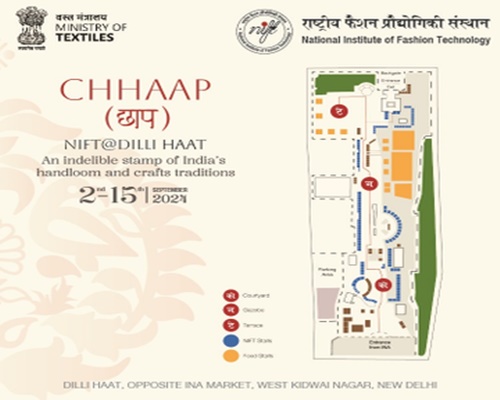 New Delhi: NIFT in collaboration with Ministry of Textiles organises CHHAAP event at Delhi Haat
