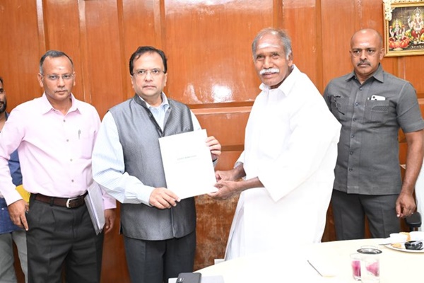 Union Home Secretary Govind Mohan Holds High-Level Meetings in Puducherry