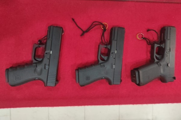 J&K security forces recovers arms, ammunition that were dropped by drone in Samba district