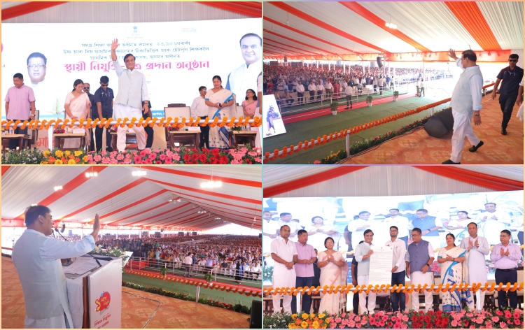 নিৰ্বাচনৰ পূৰ্বে দিয়া প্ৰতিশ্ৰুতি অনুসৰি বৰ্তমানৰ ৰাজ্য চৰকাৰে এক লাখ নিযুক্তি প্ৰদান কৰিবলৈ সক্ষম হ’লঃ মুখ্যমন্ত্রী