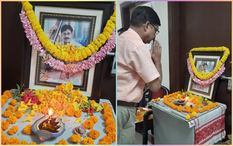 আকাশবাণী গুৱাহাটীৰ আঞ্চলিক বাতৰি বিভাগৰ কাৰ্যালয়ত বাতৰি পৰিৱেশক, নাট-বৰগীতৰ শিল্পী গোলাপ শ‍ইকীয়াৰ স্মৃতিচাৰণ