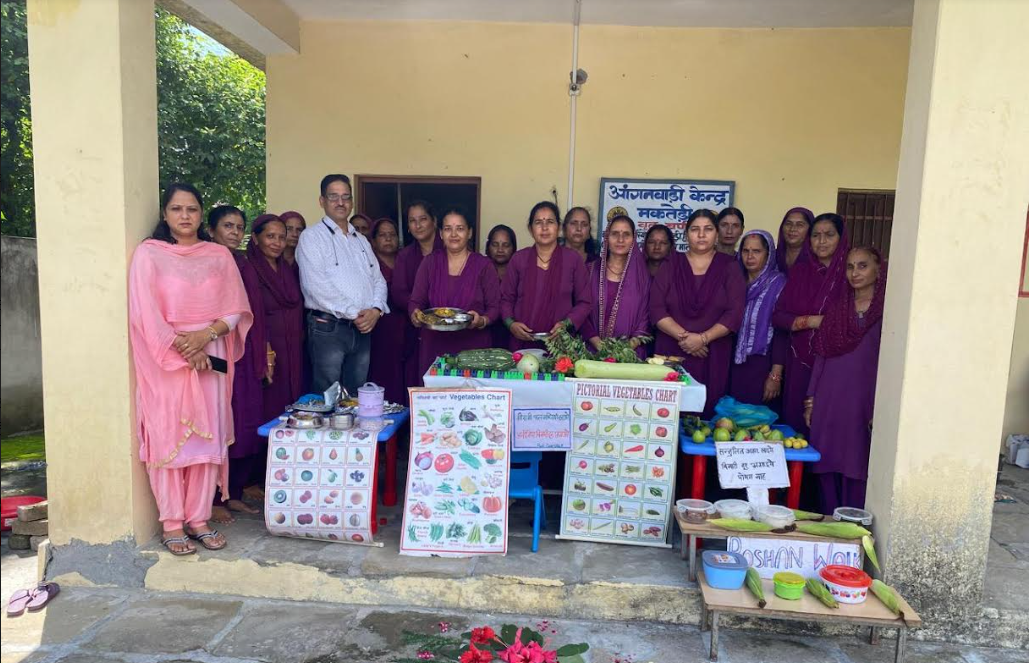 महिला एवं बाल विकास विभाग ने बड़सर उपमंडल के विभिन्न आंगनवाड़ी केंद्रों में पोषण माह के तहत शिक्षा चौपाल आयोजित कीं