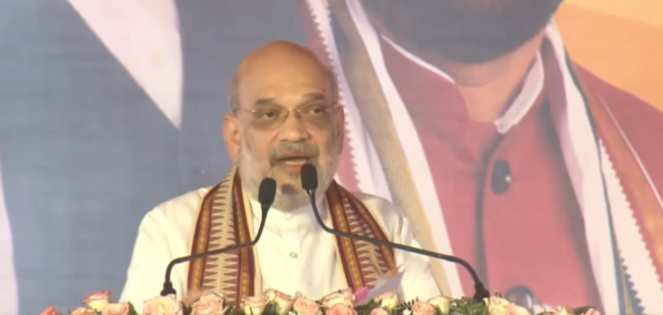 हरियाणा विधानसभा चुनावः अमित शाह ने भिवानी में आयोजित जन-आर्शीवाद रैली को सम्‍बोधित किया