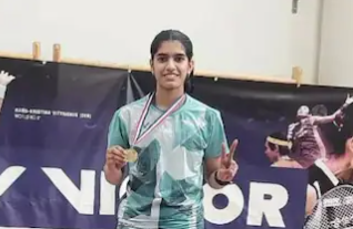 भारत की युवा बैडमिंटन खिलाड़ी रक्षा कंदासामी ने क्रोएशिया इंटरनेशनल और बेल्जियम जूनियर टूर्नामेंट के खिताब जीते
