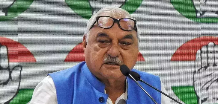 भूपेंद्र हुड्डा ने कांग्रेस सांसद कुमारी सैलजा पर की गई अभद्र टिप्पणी पर प्रतिक्रिया दी