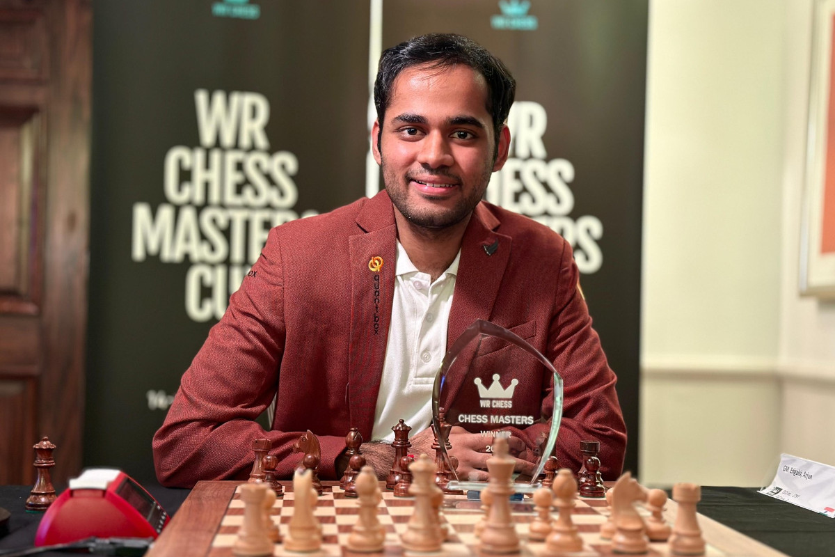 Arjun Erigaisi Wins WR Chess Masters Cup