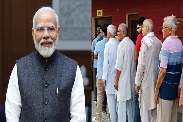 PM calls upon people to cast their votes in record numbers in single-phase Assembly Elections in Haryana