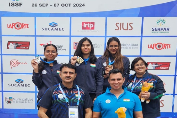 ISSF Junior World Championship: Divanshi secures her 2nd individual gold in women’s 25-m standard pistol