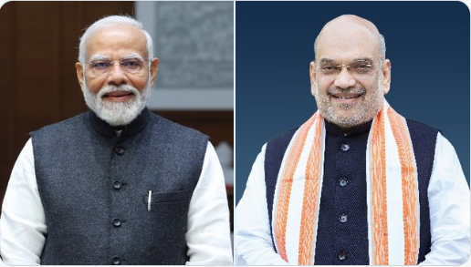 प्रधानमंत्री नरेंद्र मोदी ने गृह मंत्री अमित शाह को उनके जन्मदिन पर बधाई दी