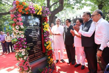 केंद्रीय मंत्री जयंत चौधरी यांच्या हस्ते  मुंबईतल्या एल्फिन्स्टन तांत्रिक विद्यालयात आय. टी. आय नामकरण सोहळा