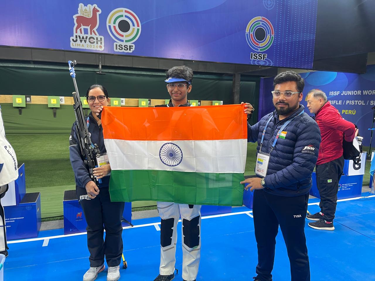जूनियर वर्ल्ड चैम्पियनशिप में भारतीय निशानेबाज पार्थ राकेश ने जीते दो स्वर्ण पदक