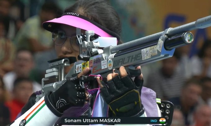 ISSF World Cup: Sonam Uttam Maskar wins Silver Medal in Women’s 10m Air Rifle event